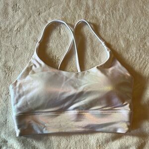 Zyia White Unicorn Luxe Bra